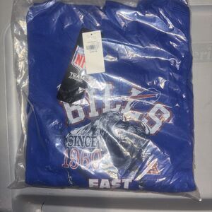 NWT Buffalo Bills KIDS Large Blue HOOD SWEATSHIRT NFL Team AppareL